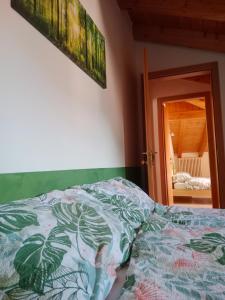 Postel nebo postele na pokoji v ubytování Bed and Breakfast Galet