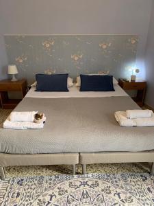 Postel nebo postele na pokoji v ubytování Luna Piena B&B
