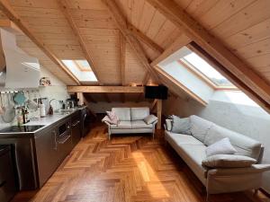 Et opholdsområde på Haus am Berg, Apartment 954 Hm, 82493 Klais