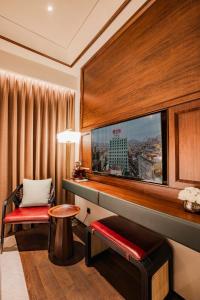 Istumisnurk majutusasutuses Hotel Central 新中央酒店