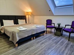 Postel nebo postele na pokoji v ubytování Apartment St. Pölten