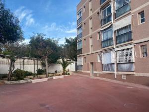 Bygningen som lejligheden ligger i