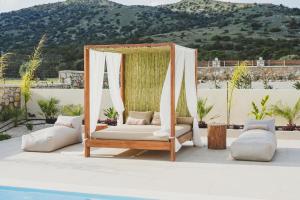 Nespecifikovaný výhled na hory nebo výhled na hory při pohledu z vily