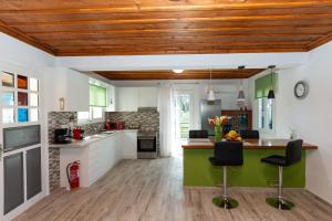 Kuchyň nebo kuchyňský kout v ubytování Mina's Art Loft with panoramic views + 36 fotografií