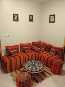 Posezení v ubytování Maison d'hôte Najah 1