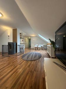 Posezení v ubytování FeWo Haus Lübeck Sereetz Ostsee