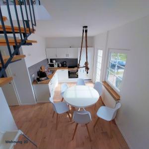 Kuchyň nebo kuchyňský kout v ubytování Zeit für Erholung, Ferienhaus A&C Prudlo, Usedom