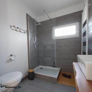Koupelna v ubytování Zeit für Erholung, Ferienhaus A&C Prudlo, Usedom