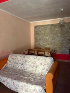 Säng eller sängar i ett rum på Casa Manzo