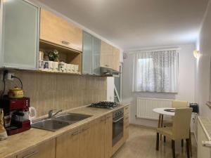 Køkken eller tekøkken på Mary Holiday House