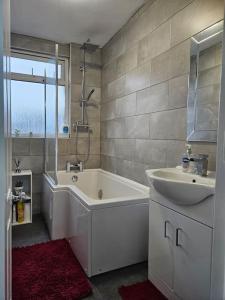 Koupelna v ubytování City Classic