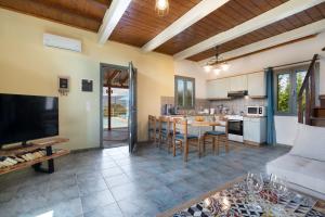 Ett kök eller pentry på Villa Adriana