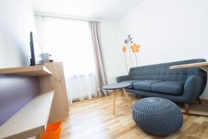 Istumisnurk majutusasutuses Stadthotel Gürtler