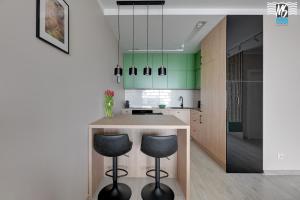 MS Apartments Matros II tesisinde mutfak veya mini mutfak