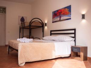 A bed or beds in a room at Aliva apartment LT