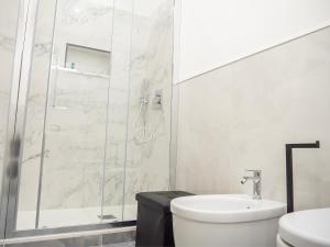 A bathroom at Aliva apartment LT