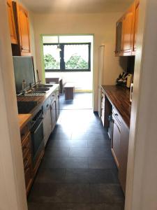 Køkken eller tekøkken på Ferienwohnung Linda1