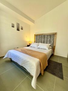 Cama o camas de una habitación en Casa Turística en el Quindío