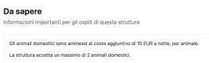a screenshot of a page of a document at Podere Il Ritorno in Portoferraio