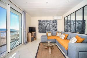 Khu vực ghế ngồi tại T3 Somptuosa 1 ère ligne Vue Mer Palavas