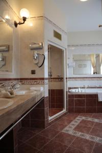 Kúpeľňa v ubytovaní Hotel Vila Livia