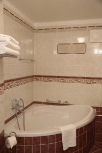 Kúpeľňa v ubytovaní Hotel Vila Livia