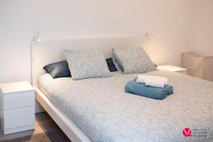 Cama o camas de una habitación en Casa Carretas