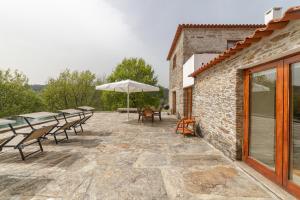 Patio nebo venkovní prostory v ubytování Tapada De Sao Domingos