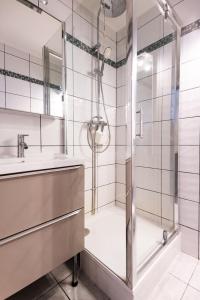 Koupelna v ubytování Aiguillon, 4 pers, plage à 5min à pied, parking