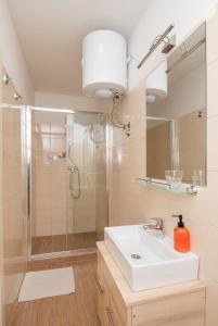 Koupelna v ubytování ParkCity rooms