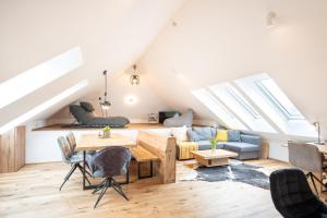 Un lugar para sentarse en Appartements Kraischaberg