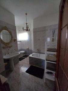 Kúpeľňa v ubytovaní la casa di sotto