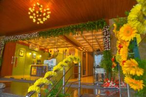 Vstupní hala nebo recepce v ubytování Mystic Aero Hotel Near Bangalore International Airport
