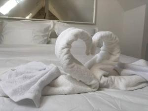 Giường trong phòng chung tại L'étincelle +13 ảnh