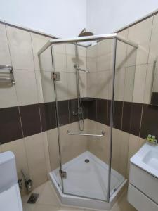 Koupelna v ubytování Hotel Belvedere Mindelo, Cabo Verde + 37 fotografií