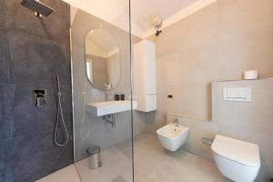 Koupelna v ubytování Casa Vecchia Quercia