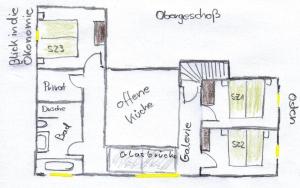 План на етажите на Maierhof in Bernau