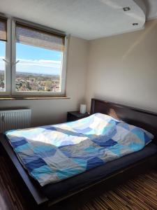Posteľ alebo postele v izbe v ubytovaní Best View Wroclaw