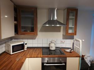 Virtuvė arba virtuvėlė apgyvendinimo įstaigoje The oast @ faversham