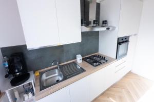 Kuchyň nebo kuchyňský kout v ubytování Casa Gaia
