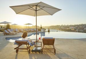 A piscina localizada em The Yeatman ou nos arredores