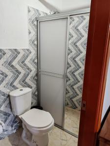 A bathroom at Finca Campestre La Flor