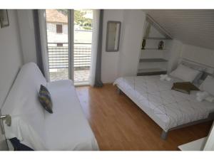 Krevet ili kreveti u jedinici u objektu Ferienwohnung für 6 Personen ca 90 qm in Marina, Dalmatien Kaštela und Umgebung