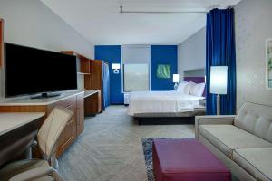Postel nebo postele na pokoji v ubytování Home2 Suites Dallas-Frisco + 37 fotografií