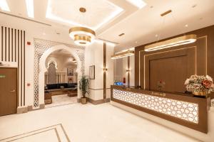Fuajee või vastuvõtt majutusasutuses Wassad Hotel Makkah فندق وسد مكة