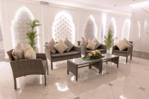 Istumisnurk majutusasutuses Wassad Hotel Makkah فندق وسد مكة