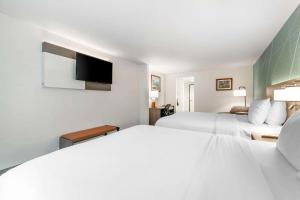 Postel nebo postele na pokoji v ubytování Comfort Inn & Suites Lake George
