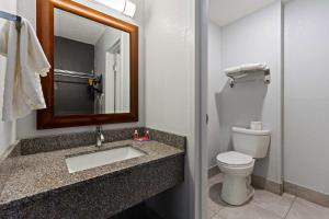 Koupelna v ubytování Econo Lodge