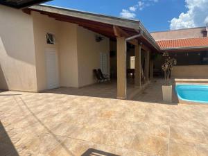 Bazén v ubytování Recanto Olavinho nebo v jeho okolí