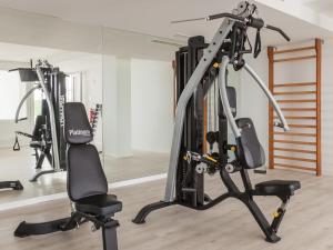 Das Fitnesscenter und/oder die Fitnesseinrichtungen in der Unterkunft MH Peniche